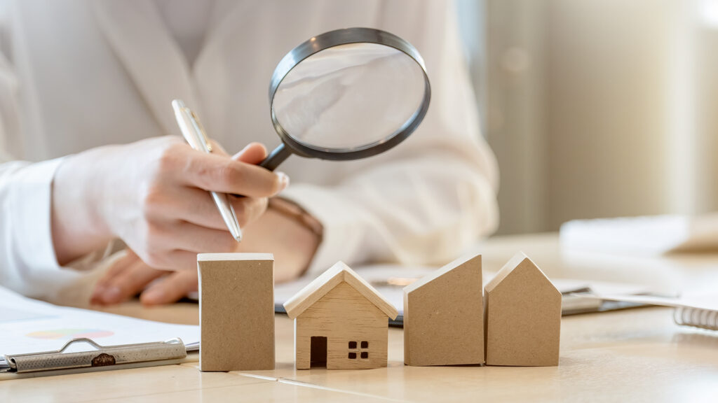 Looking for real estate and conducting a property search